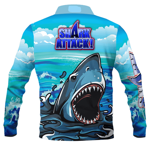 Kids Shark Polo Shirts - Outbackers