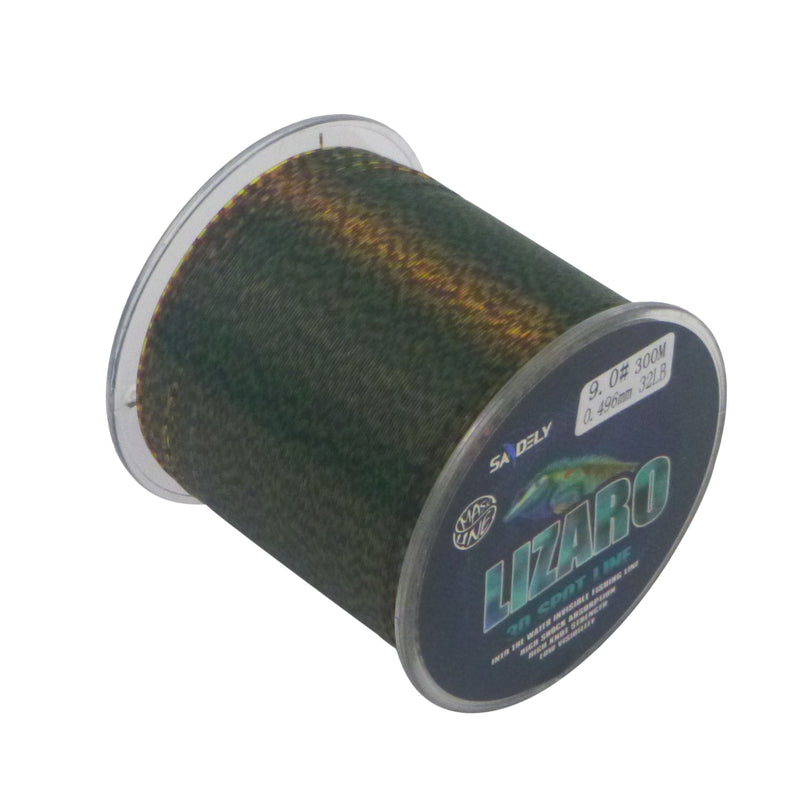Samdely Lizaro Mono, Camo Green, #2.0. 8lb, 300Mtr-0