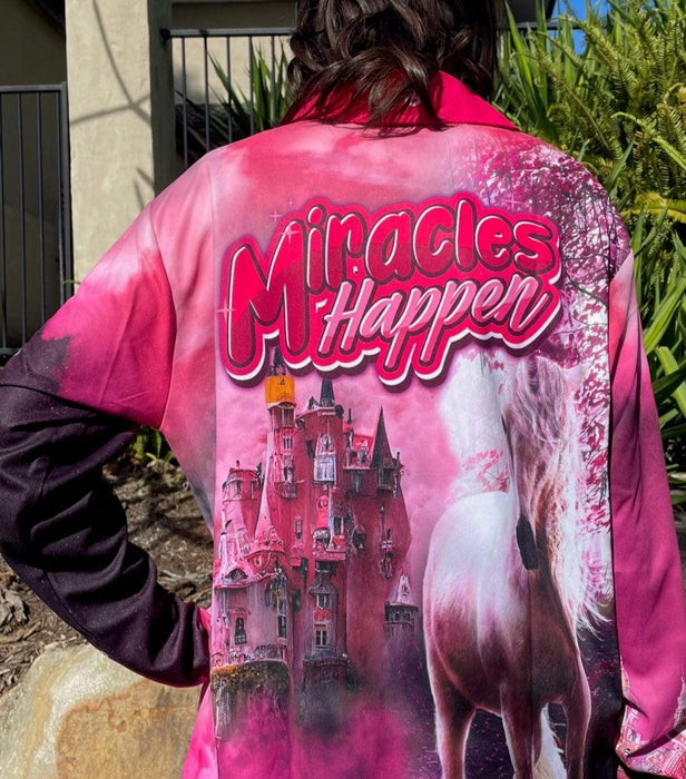 Miracles Happen Polo Shirt - Outbackers