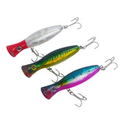 Toppu Mizzu Ocean Popper, 130mm, 3 pack - Outbackers