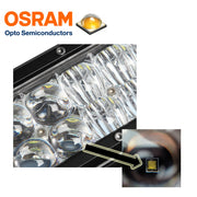 23inch Osram LED Light Bar 5D 144w Sopt Flood Combo Beam Work Driving Lamp 4wd - Outbackers