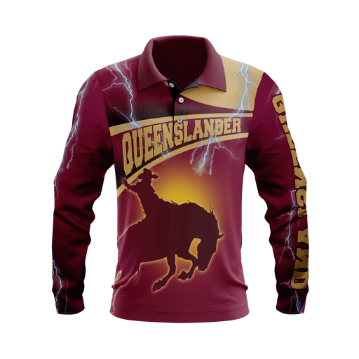 QLD Rodeo Polo Shirt - Outbackers