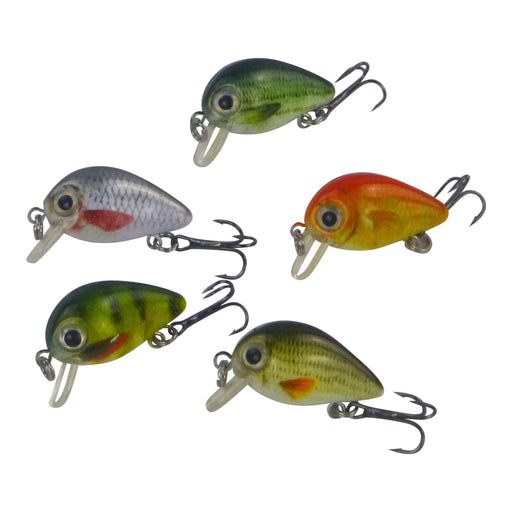 Finesse Tadpoles Diving Crankbait, 30mm, 5 Pack - Outbackers