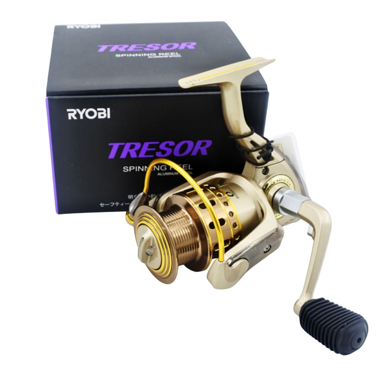 Ryobi Tresor 2000 Spinning Reel, 5:1:1 Gear Ratio 5+1 BB - Outbackers