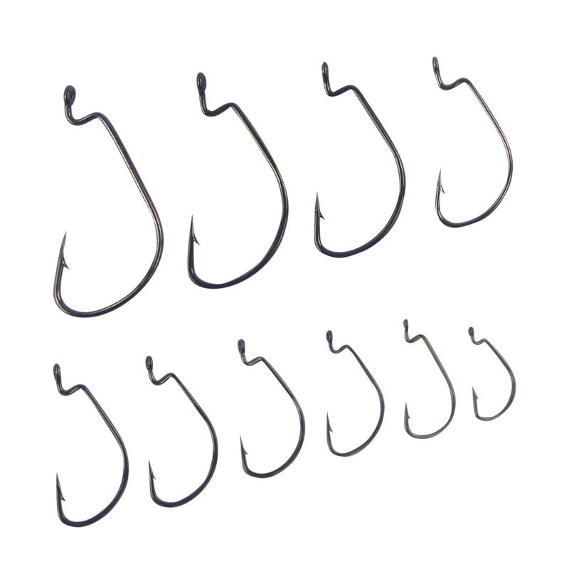 Swimerz 0/4 Wide Gape Worm Hook 15 Pack - Outbackers